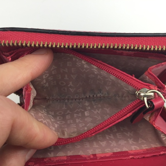 Kate Spade Leather Zip Around Wallet - Picture 10 of 15